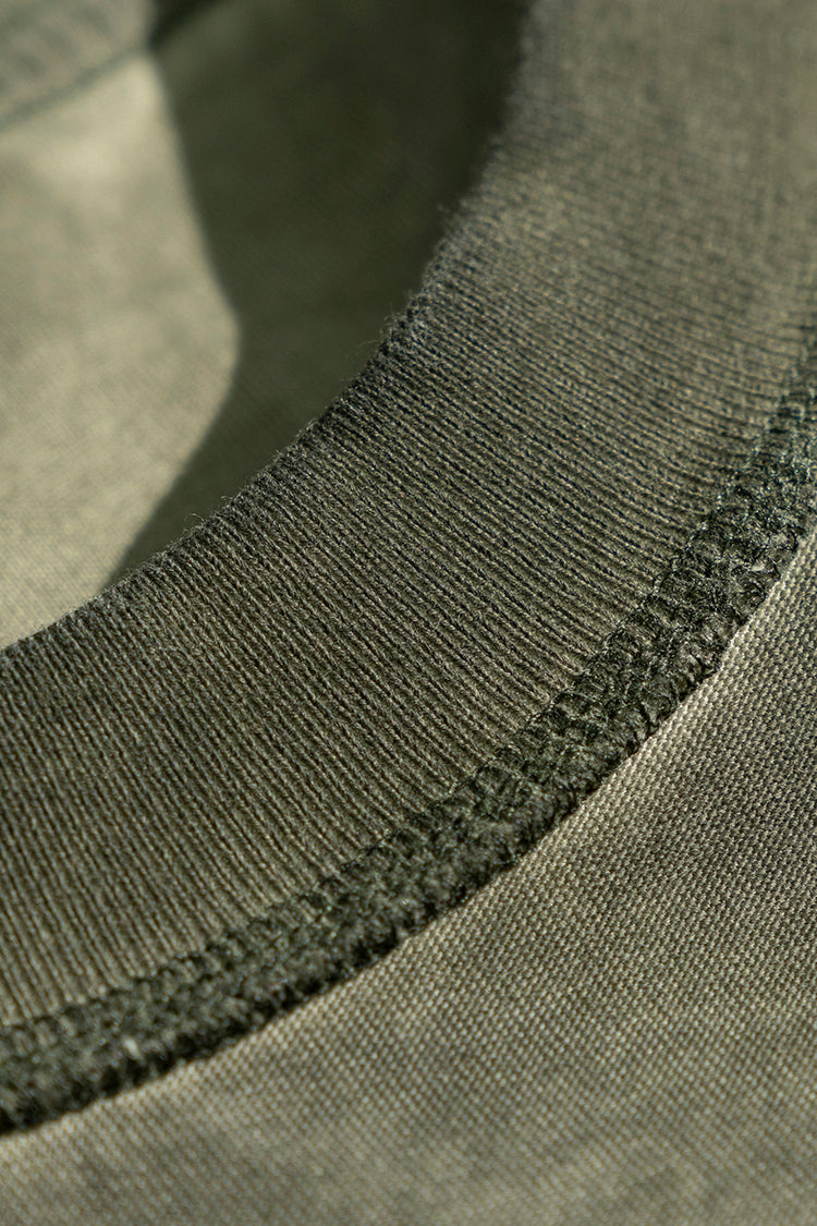 THERE'S NO PLACE LIKE NYC SUN FADED SHIRT - (VINTAGE OLIVE)
