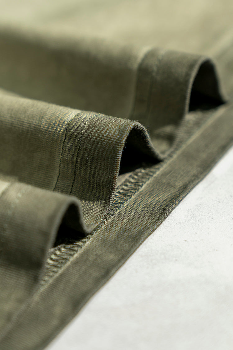 THERE'S NO PLACE LIKE NYC SUN FADED SHIRT - (VINTAGE OLIVE)