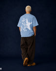 RROSE WRITTEN IN THE STARS HEAVYWEIGHT SHIRT - (SKY BLUE)