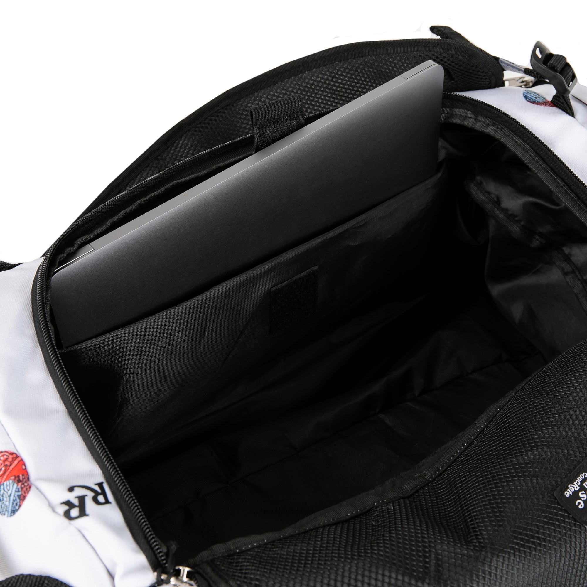 YIN YANG CARRY-ON/DUFFLE BAG - (WHITE)