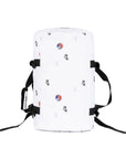 YIN YANG CARRY-ON/DUFFLE BAG - (WHITE)