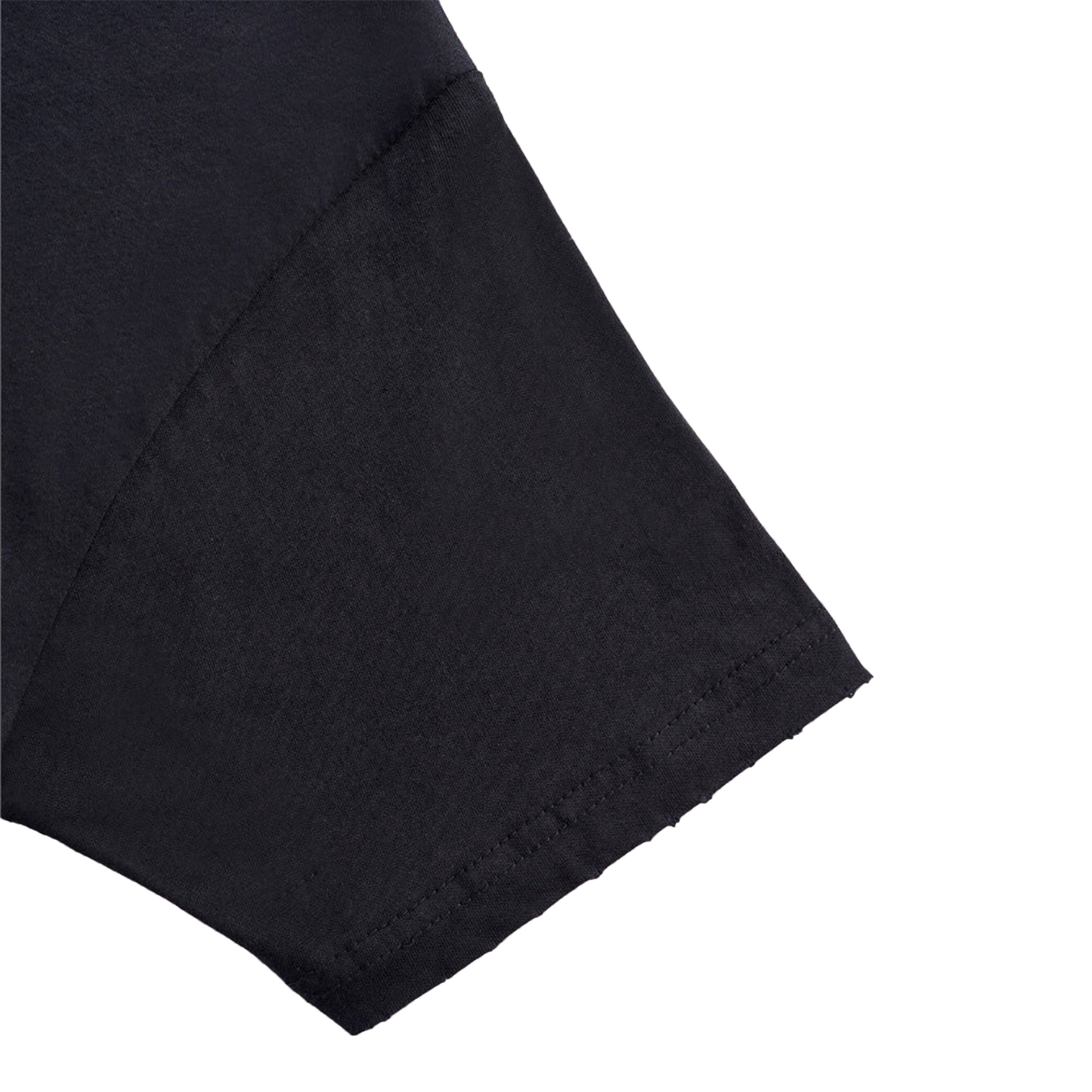 HAIL DMV RAW EDGE WOMEN'S CROP SHIRT - (PHANTOM BLACK)