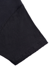 HAIL DMV RAW EDGE WOMEN'S CROP SHIRT - (PHANTOM BLACK)