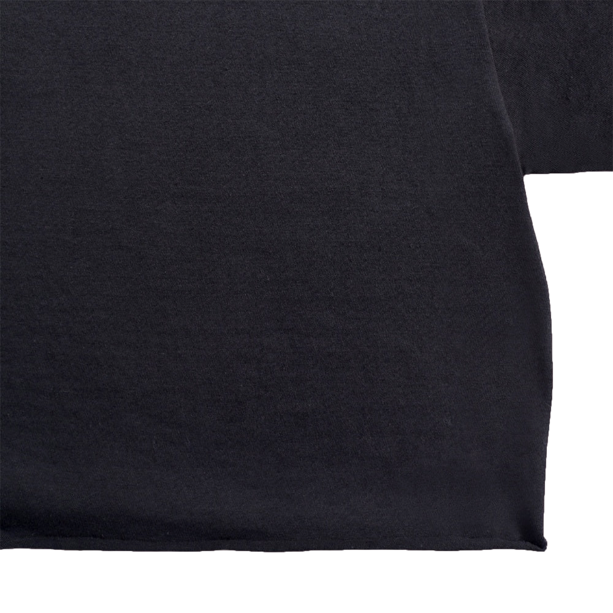 HAIL DMV RAW EDGE WOMEN'S CROP SHIRT - (PHANTOM BLACK)