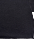 HAIL DMV RAW EDGE WOMEN'S CROP SHIRT - (PHANTOM BLACK)