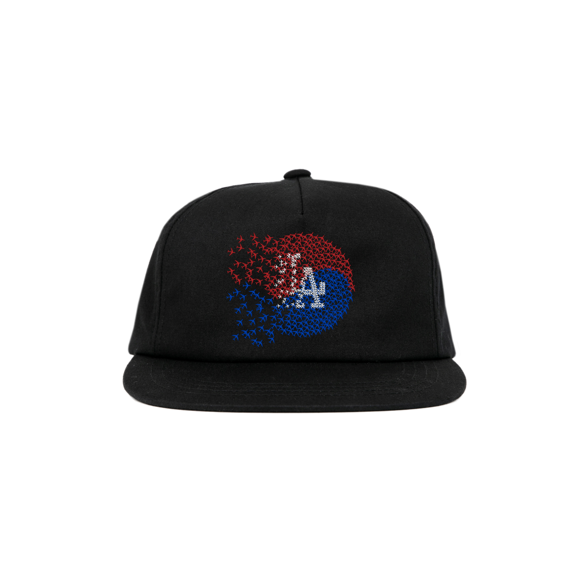 RROSE X DANBI 5-PANEL UNSTRUCTURED HAT - (PHANTOM BLACK)