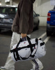 YIN YANG CARRY-ON/DUFFLE BAG - (WHITE)