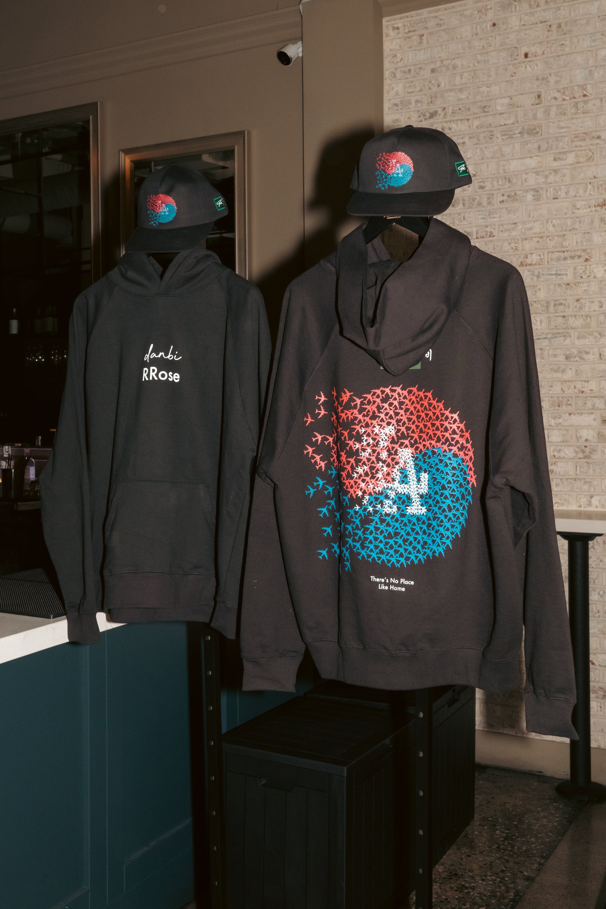 RROSE X DANBI HEAVYWEIGHT HOODIE - (PHANTOM BLACK)