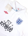 RROSE X 2010 UMBRO ENGLAND REPURPOSED HOME JERSEY - (