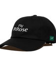 FLY RROSE LOGO DAD HAT - (PHANTOM BLACK)