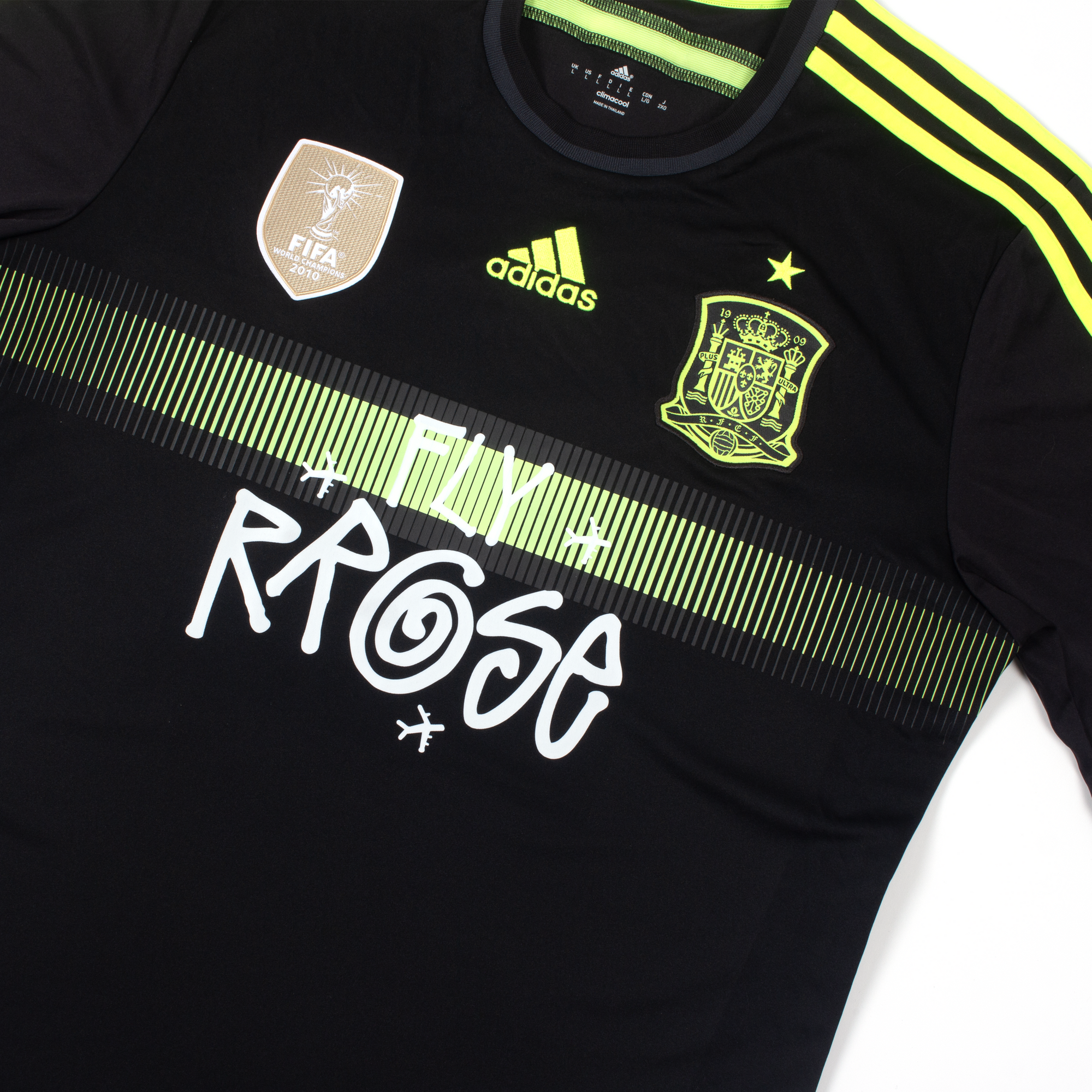 RROSE X 2014 ADIDAS SPAIN REPURPOSED AWAY JERSEY - (