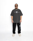 YIN YANG HEAVYWEIGHT SHIRT - (SHADOW GREY)