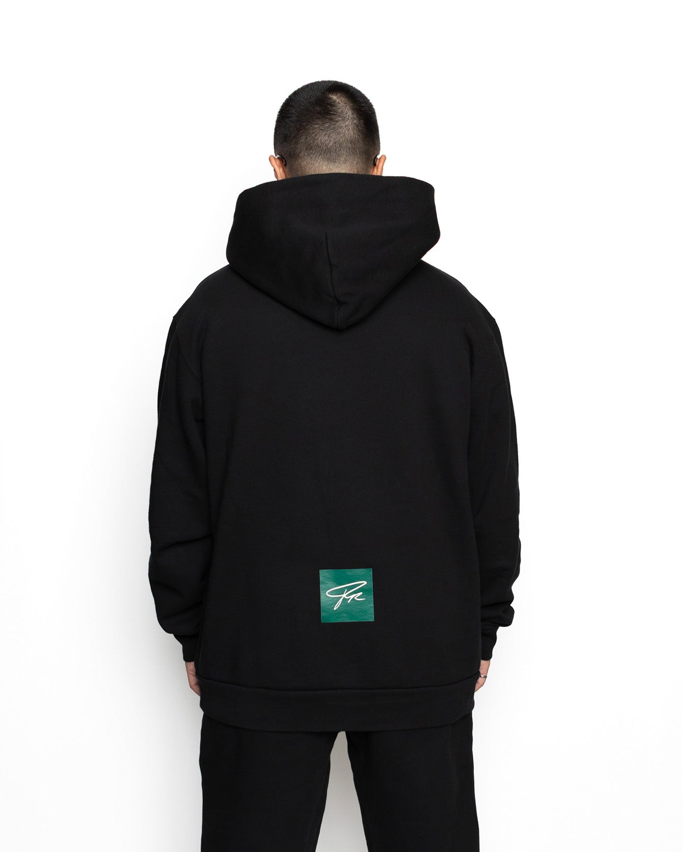 YIN YANG HEAVYWEIGHT HOODIE - (PHANTOM BLACK)