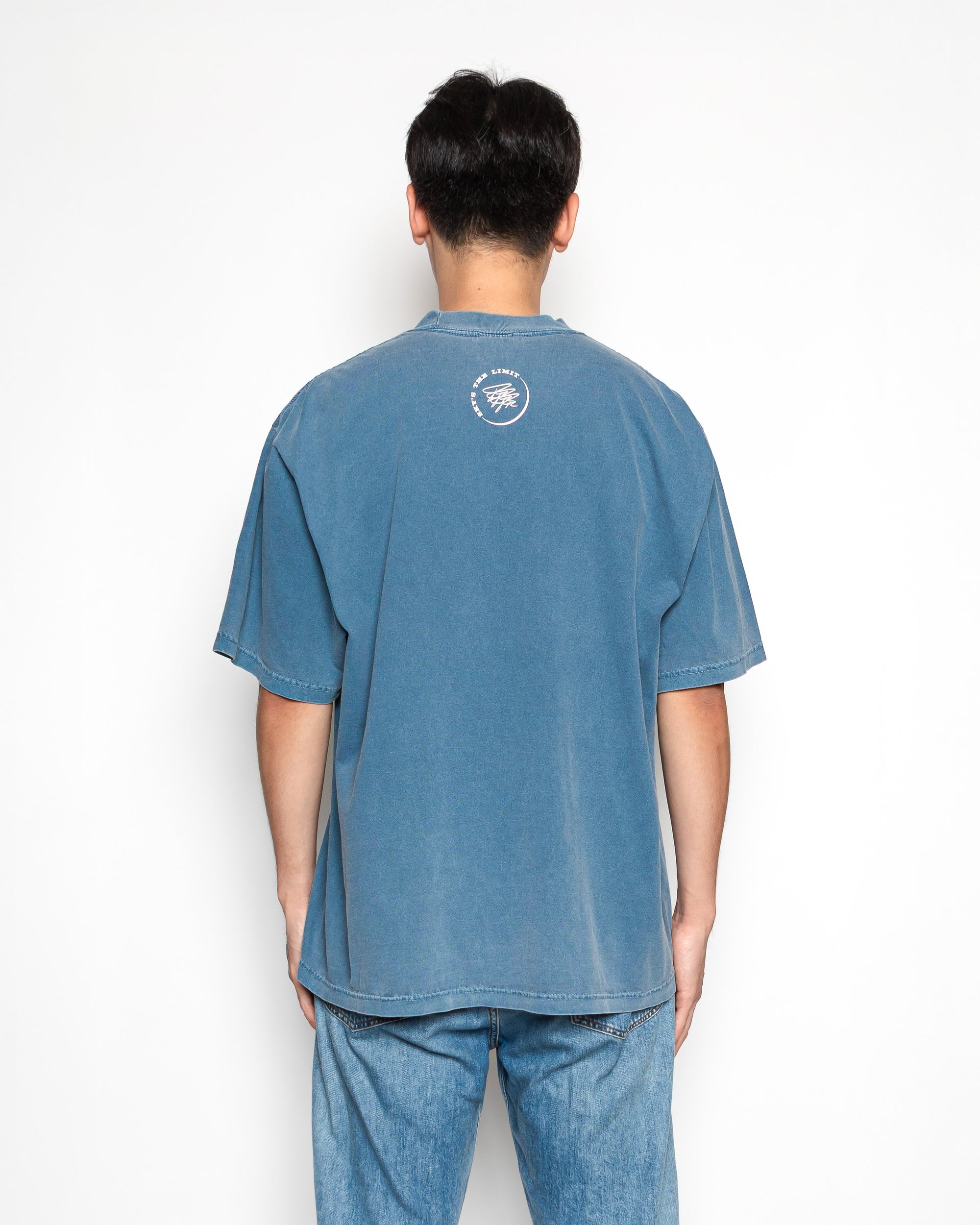 KOREAN HEIR HEAVYWEIGHT SHIRT - (FADED DENIM BLUE)