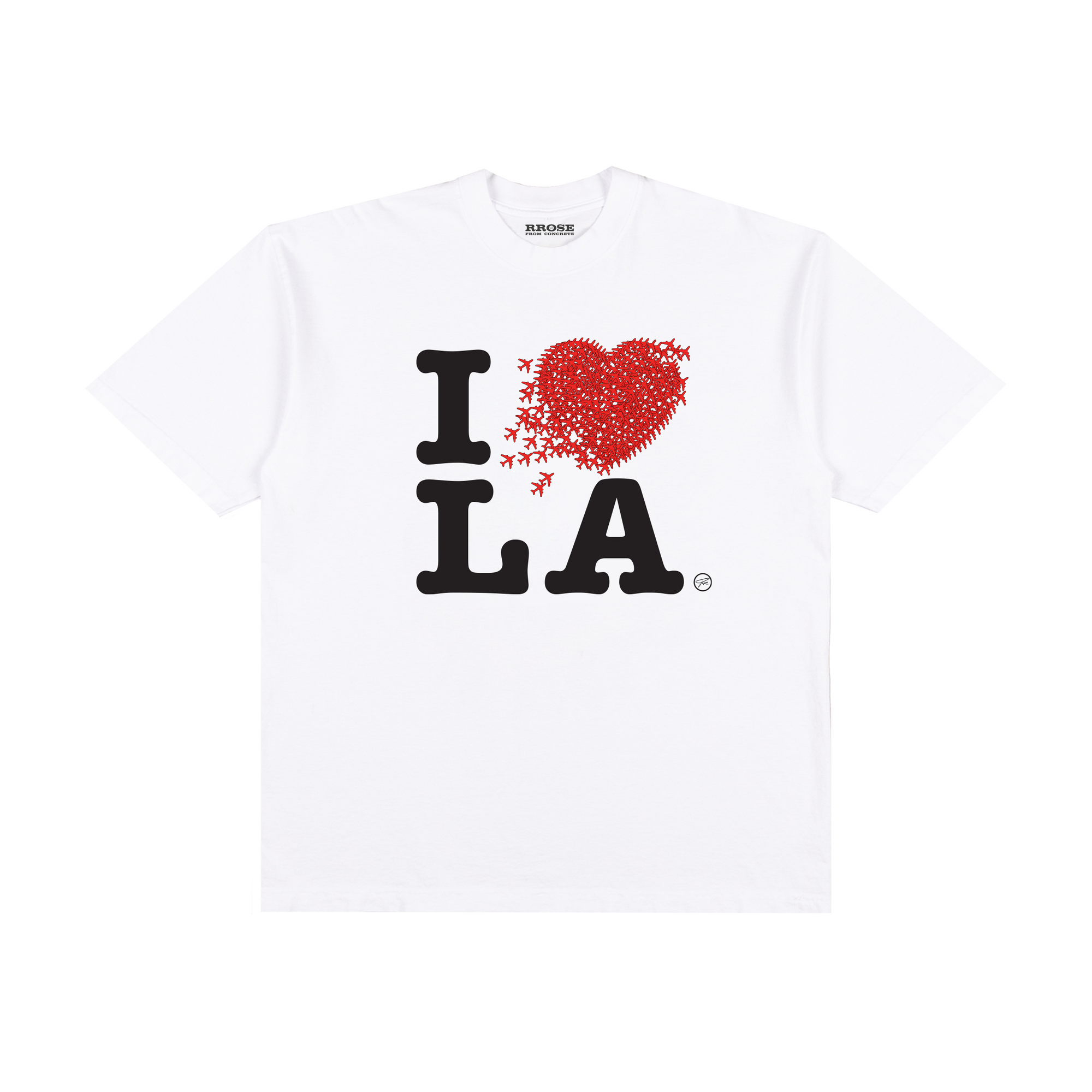 I LOVE LA SHIRT - (WHITE) *ALL PROCEEDS WILL BE DONATED*