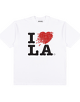 I LOVE LA SHIRT - (WHITE) *ALL PROCEEDS WILL BE DONATED*