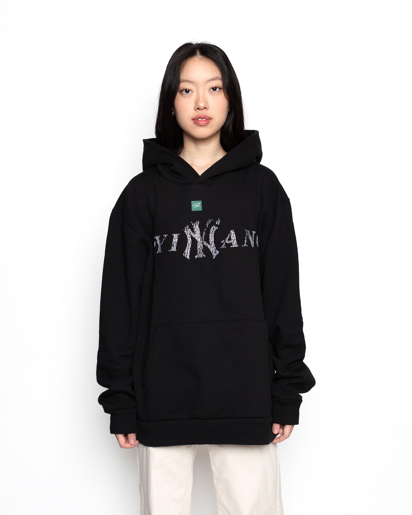 YIN YANG HEAVYWEIGHT HOODIE - (PHANTOM BLACK)