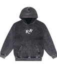 YIN YANG HEAVYWEIGHT PREMIUM HOODIE - (MINERAL WASH VINTAGE BLACK)