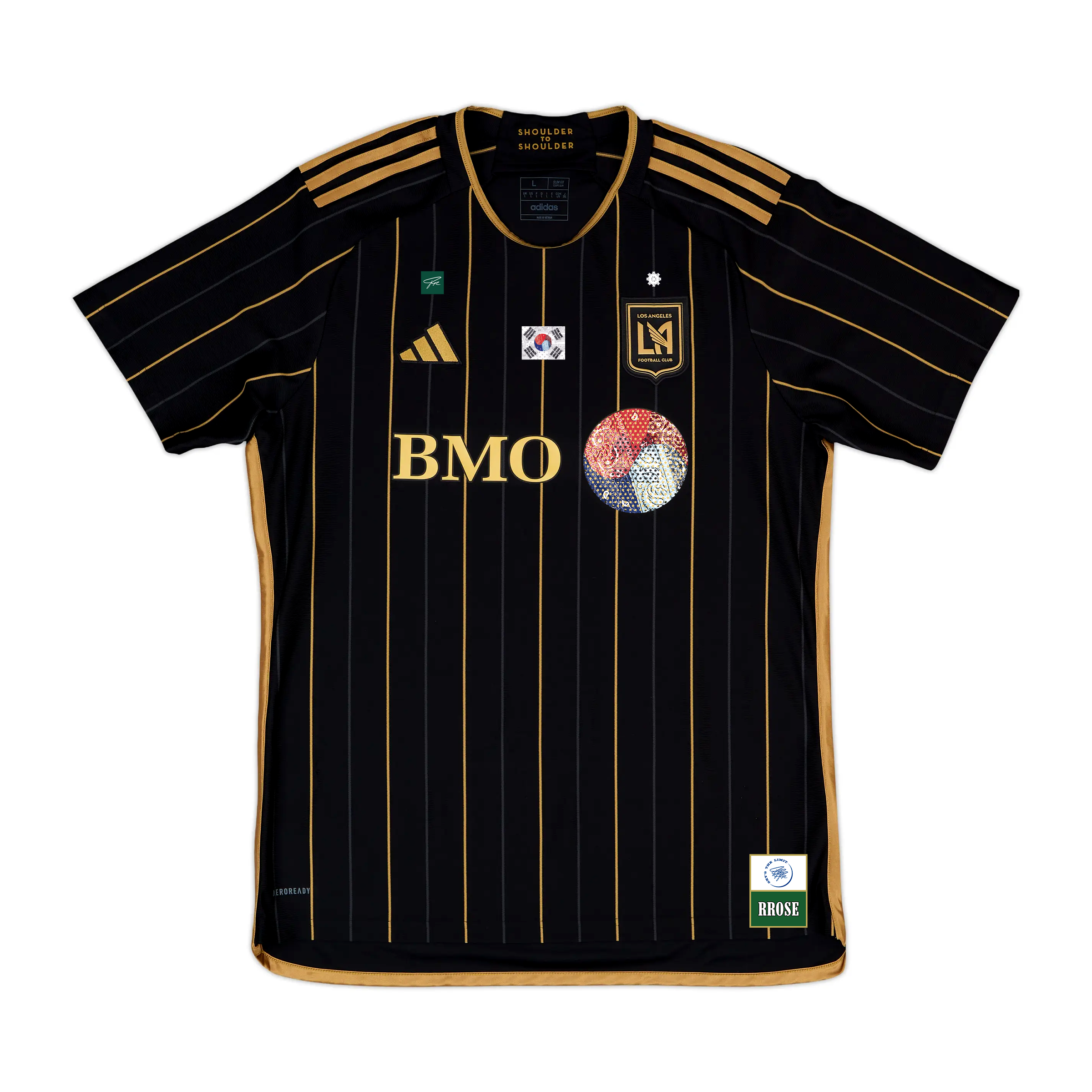 RROSE FC X 24/25 ADIDAS LAFC REPURPOSED STADIUM HOME JERSEY W/ SPONSOR