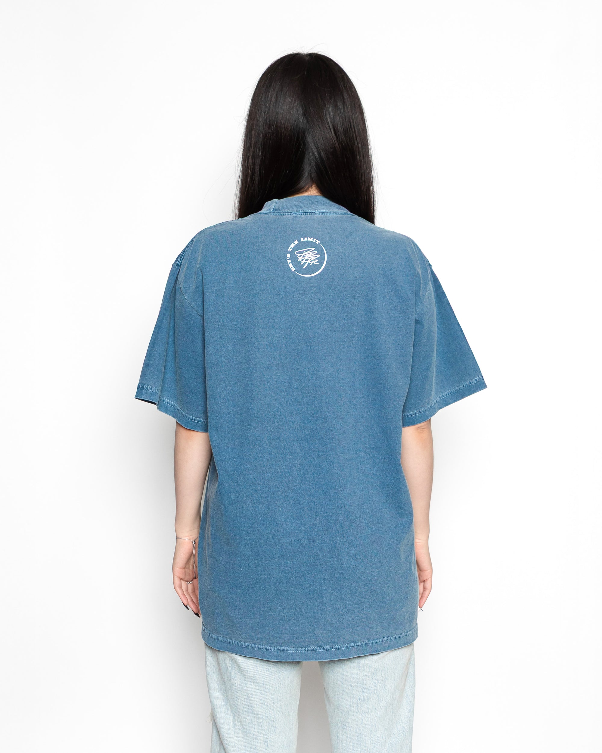 KOREAN HEIR HEAVYWEIGHT SHIRT - (FADED DENIM BLUE)