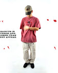 EYE OF THE TIGER VINTAGE WASHED HAT - (FADED LIGHT KHAKI/BLACK)