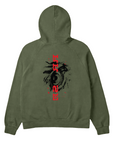 EYE OF THE TIGER HEAVYWEIGHT HOODIE - (ARMY GREEN)