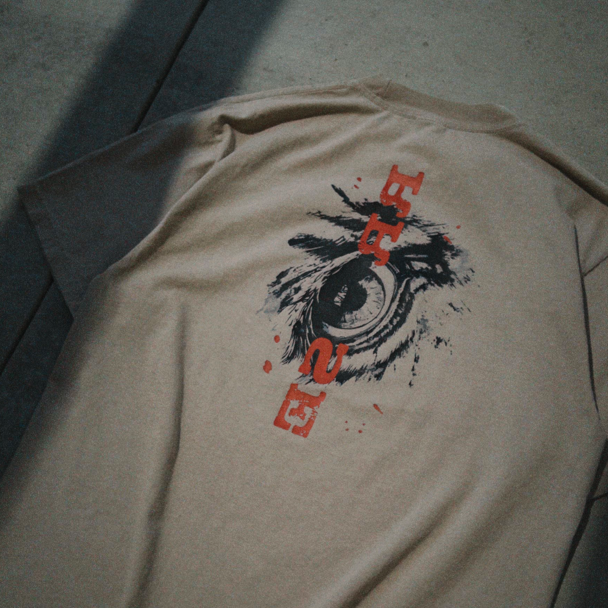 EYE OF THE TIGER HEAVYWEIGHT SHIRT - (VINTAGE TAN)