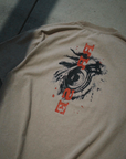 EYE OF THE TIGER HEAVYWEIGHT SHIRT - (VINTAGE TAN)