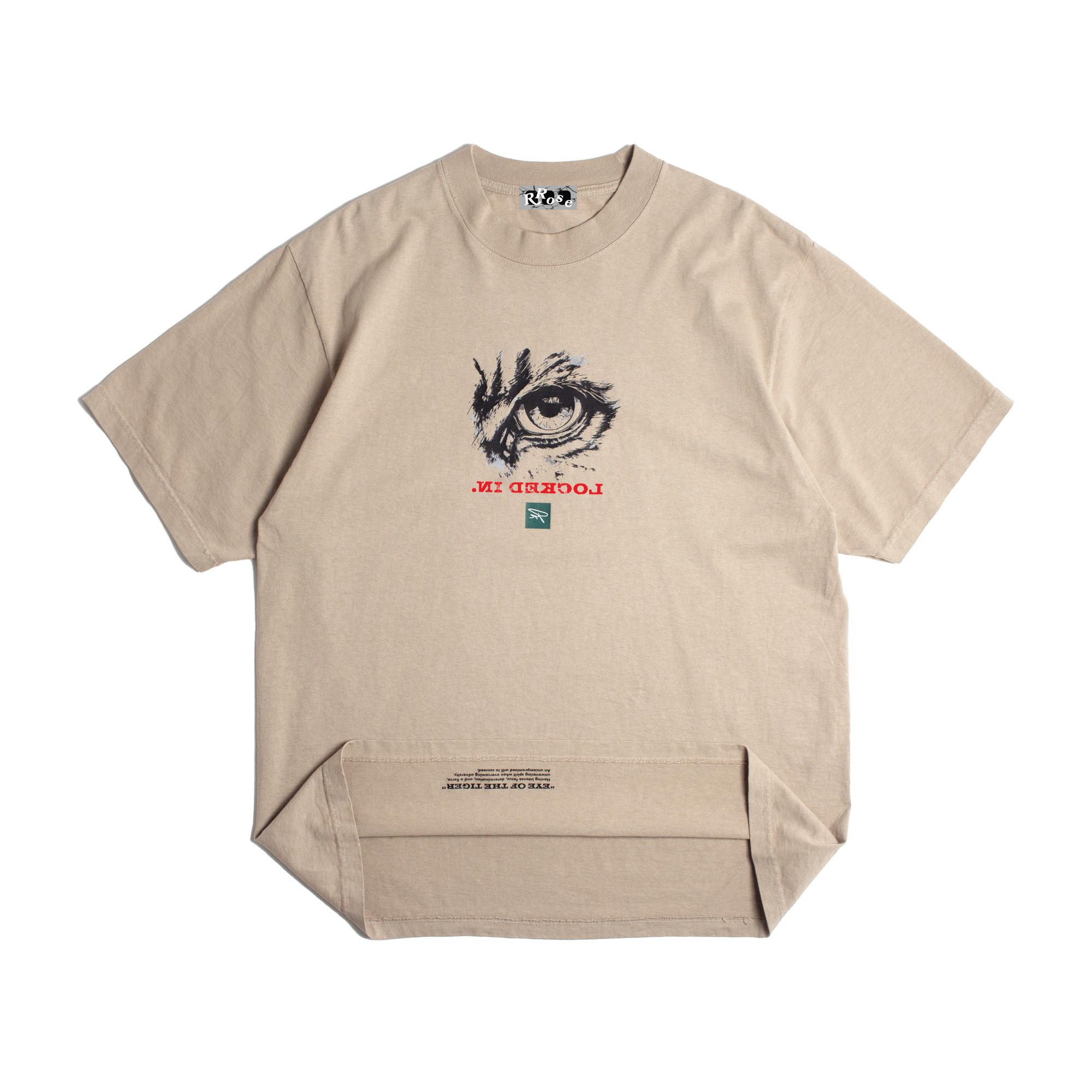 EYE OF THE TIGER HEAVYWEIGHT SHIRT - (VINTAGE TAN)