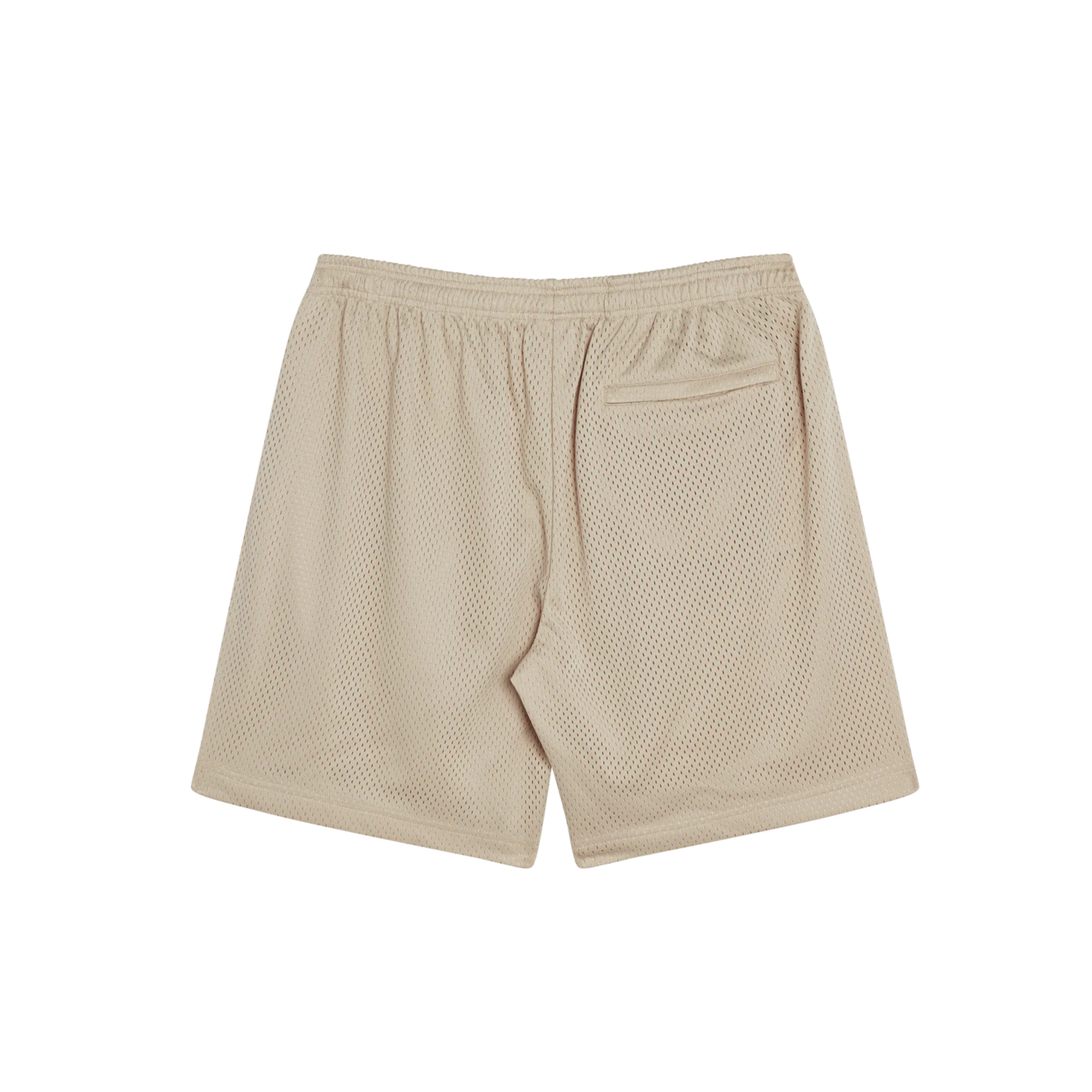 EYE OF THE TIGER HEAVYWEIGHT MESH SHORTS - (LIGHT TAN)