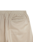 EYE OF THE TIGER HEAVYWEIGHT MESH SHORTS - (LIGHT TAN)