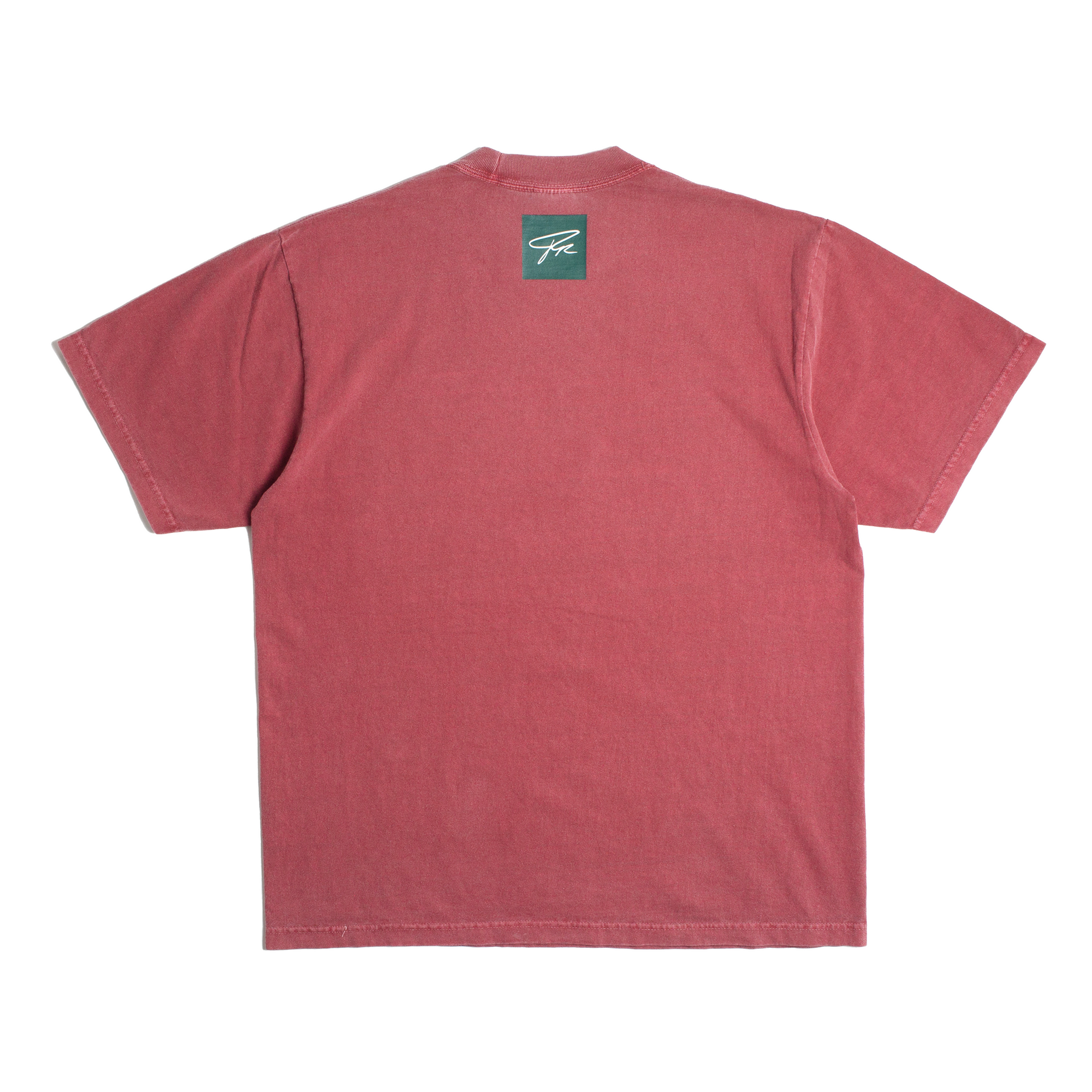 EYE WITNESS POEM HEAVYWEIGHT SHIRT - (VINTAGE FADED RED)