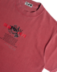EYE WITNESS POEM HEAVYWEIGHT SHIRT - (VINTAGE FADED RED)