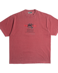 EYE WITNESS POEM HEAVYWEIGHT SHIRT - (VINTAGE FADED RED)