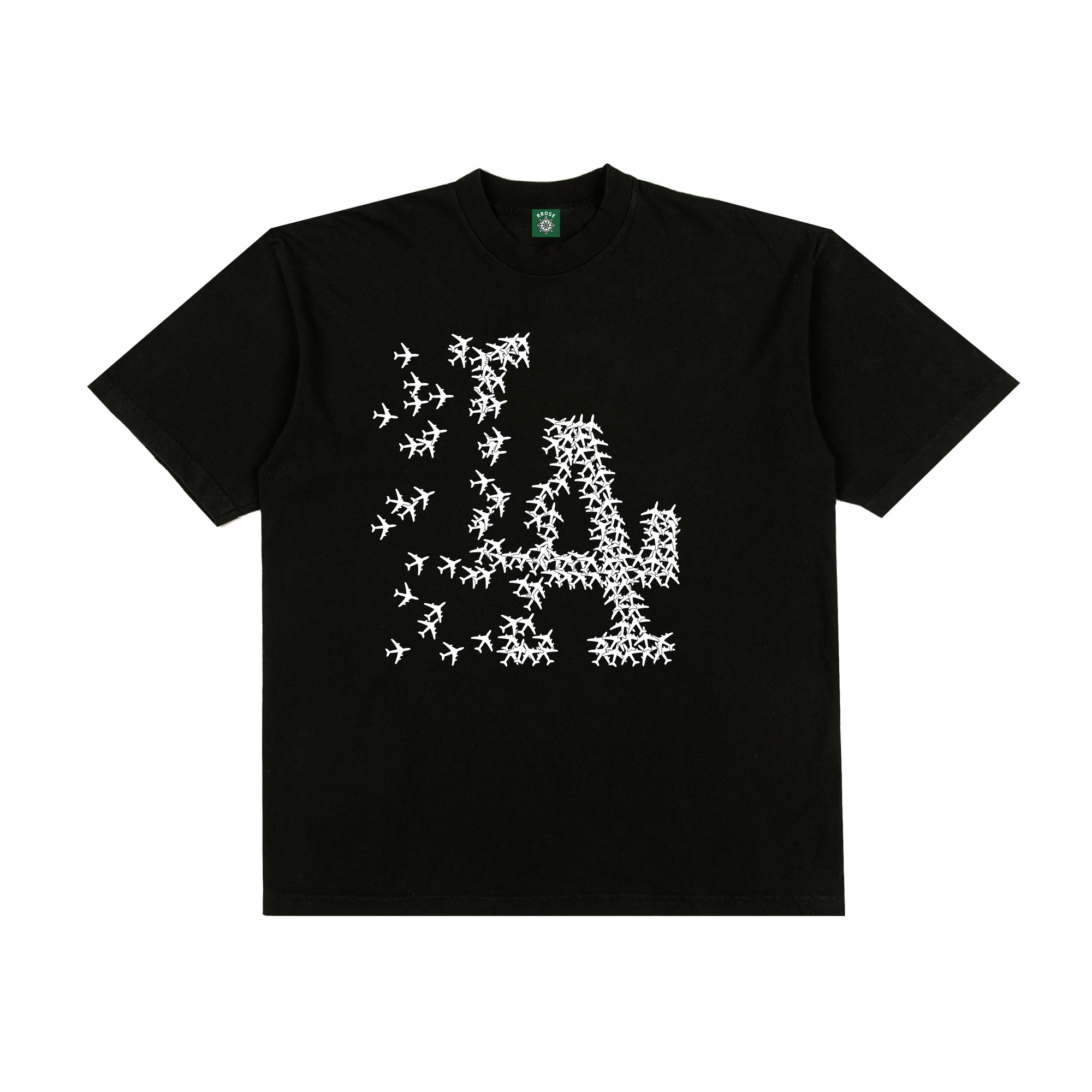 THERE'S NO PLACE LIKE LA HEAVYWEIGHT SHIRT - (PHANTOM BLACK)