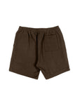 LOVE VIRGINIA HEAVY FLEECE MEN'S SHORTS - (CHOCOLATE)