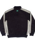 LOVE VIRGINIA PREMIUM HEAVYWEIGHT TRACK JACKET - (BLACK/CREAM)