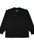 OBJECTS IN THE MIRROR HEAVYWEIGHT LS SHIRT - (PHANTOM BLACK)