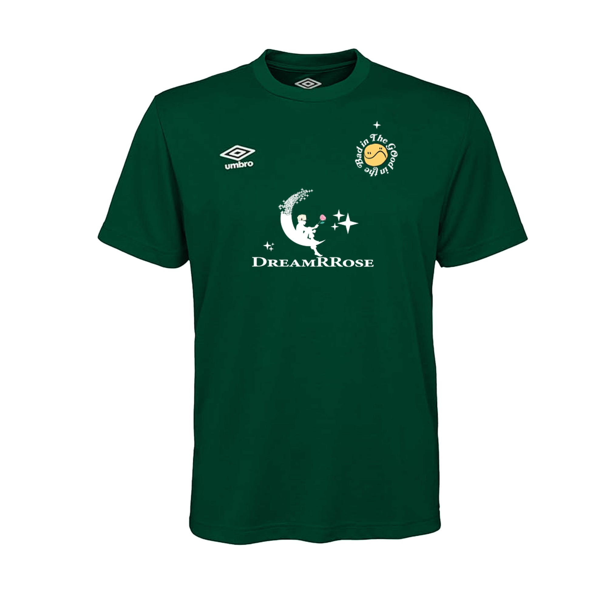THE GOOD IN THE BAD UMBRO SOCCER JERSEY - (FOREST GREEN)