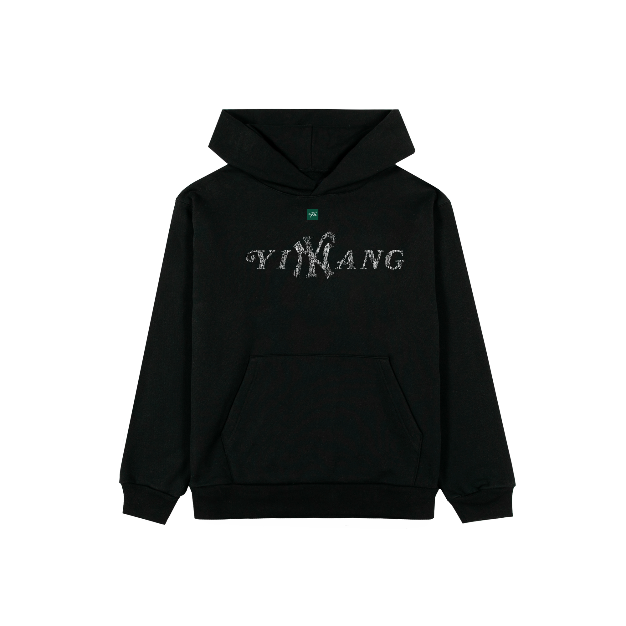 YIN YANG HEAVYWEIGHT HOODIE - (PHANTOM BLACK)