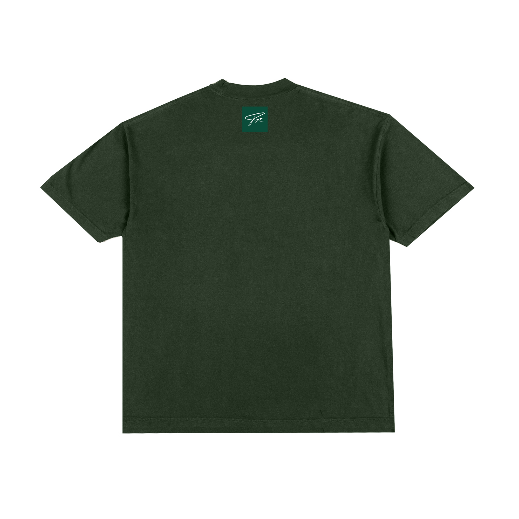 CROSS YIN YANG HEAVYWEIGHT SHIRT - (MOSS GREEN)