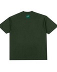 CROSS YIN YANG HEAVYWEIGHT SHIRT - (MOSS GREEN)