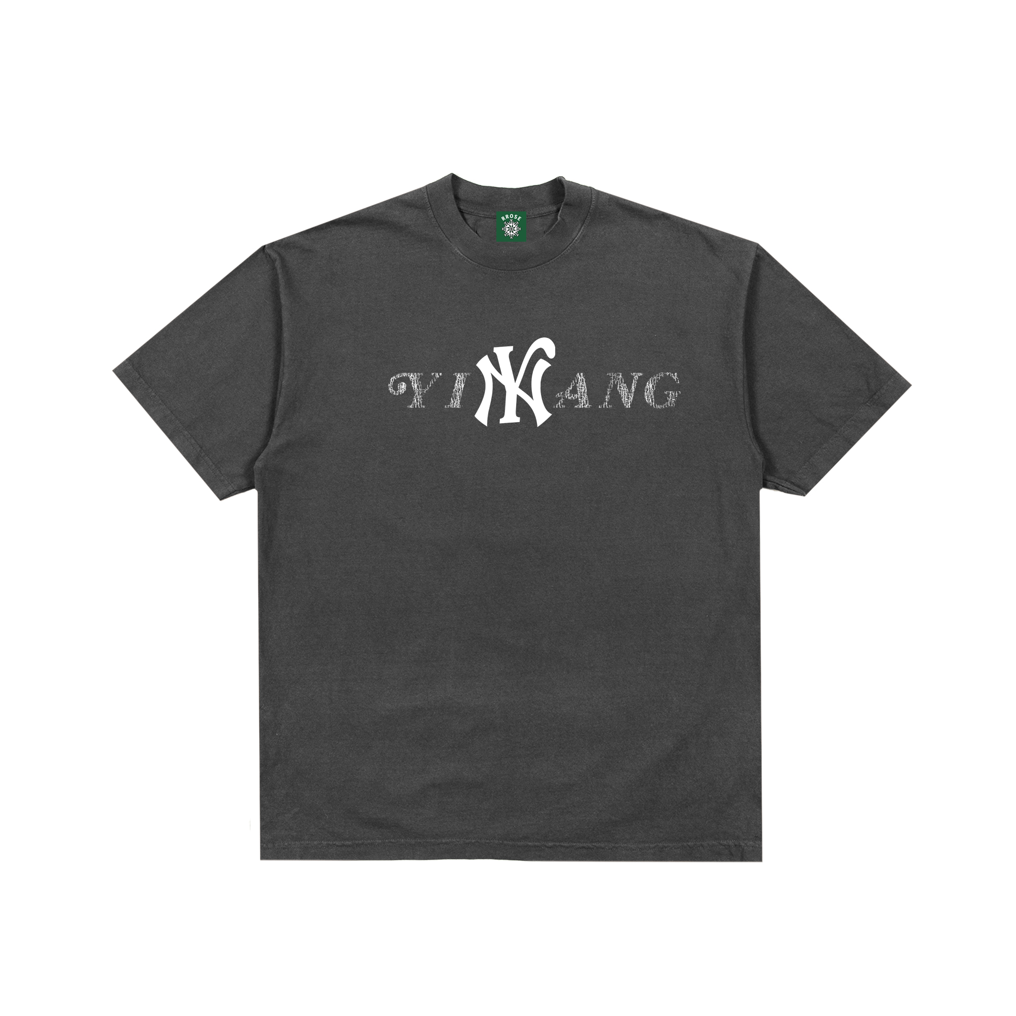 YIN YANG HEAVYWEIGHT SHIRT - (SHADOW GREY)