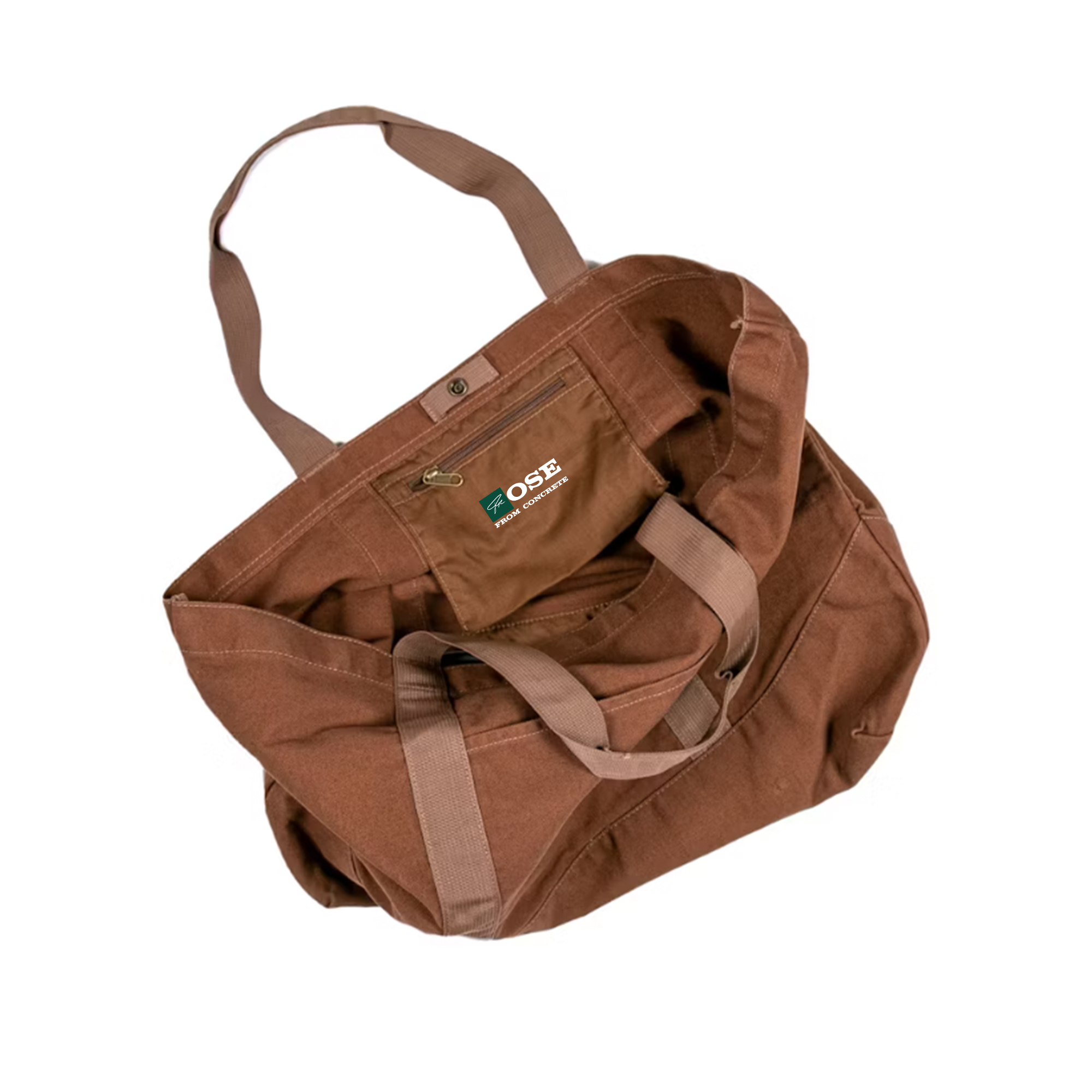 YIN YANG TOTE BAG - (BROWN) *EARLY ACCESS EXCLUSIVE*