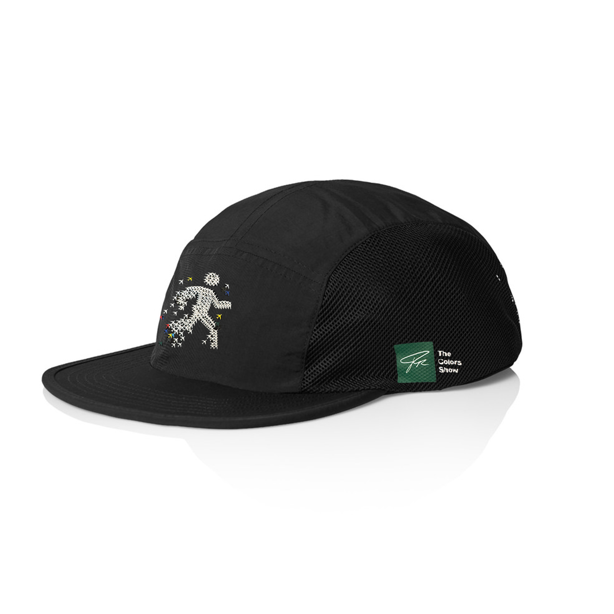RROSE X THE COLORS SHOW ACTIVE CAP - (PHANTOM BLACK)  *ALL PROFITS WILL BE DONATED*