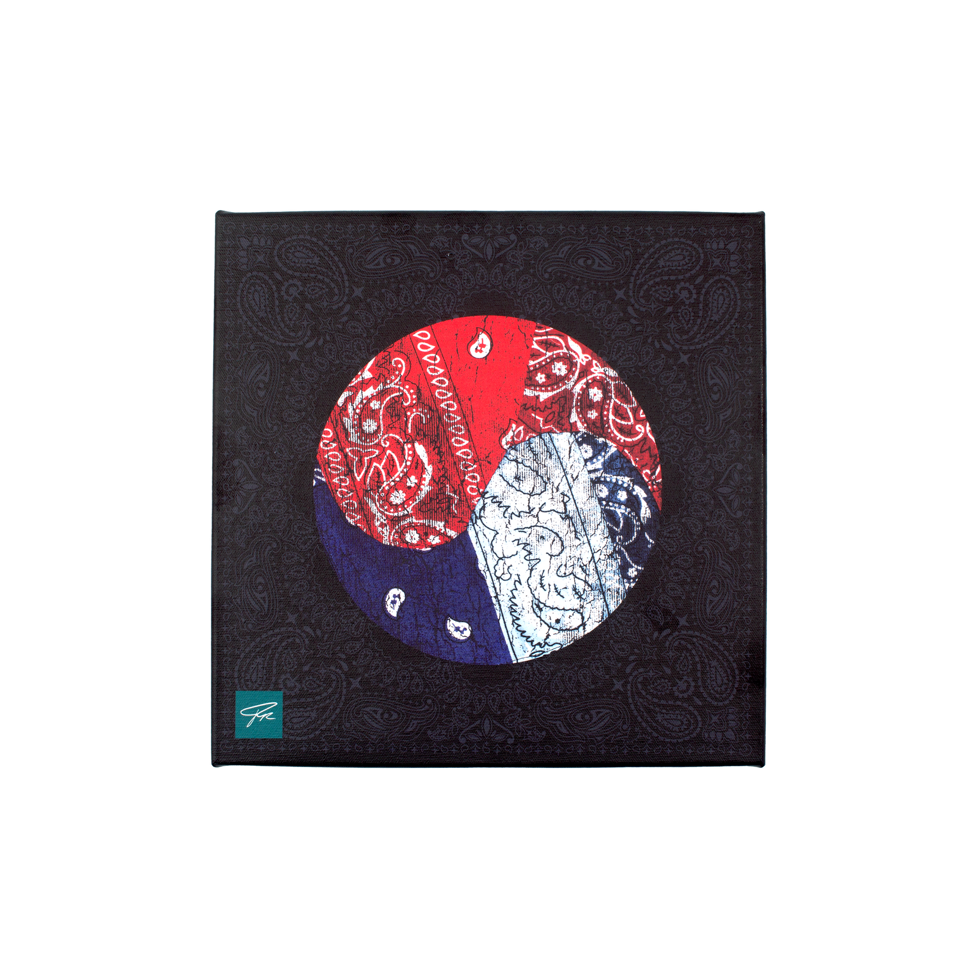 YIN YANG 12"x12" SIGNED/NUMBERED STRETCHED CANVAS - (1 OF 55) *ONLINE EXCLUSIVE*