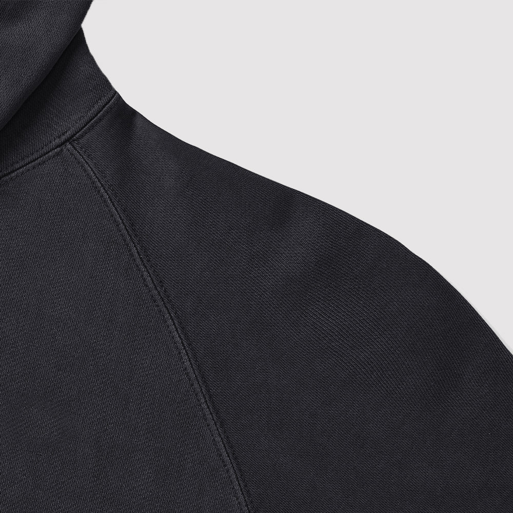 HAIL DMV HEAVYWEIGHT HOODIE - (PHANTOM BLACK)