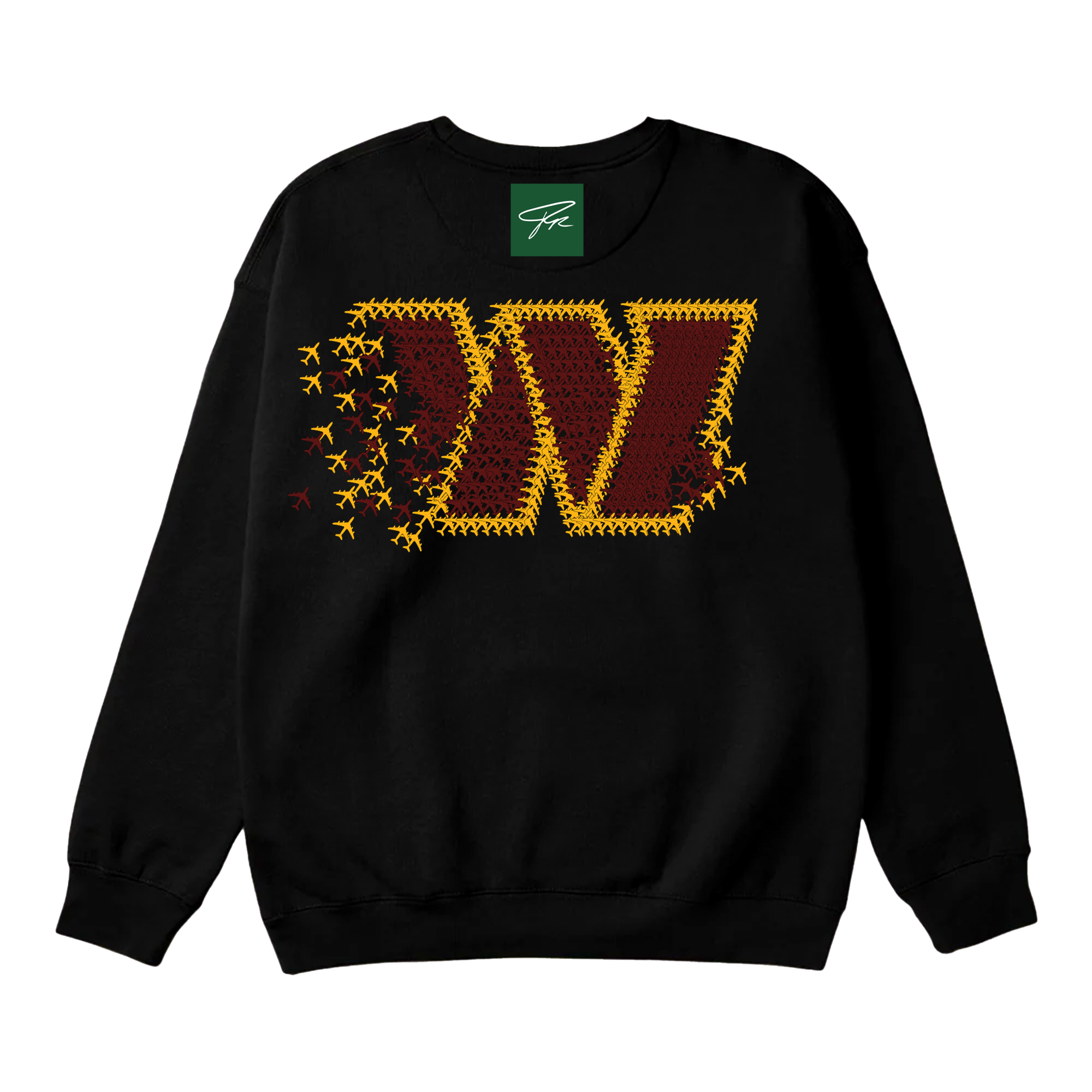 HAIL DMV CREWNECK - (PHANTOM BLACK)