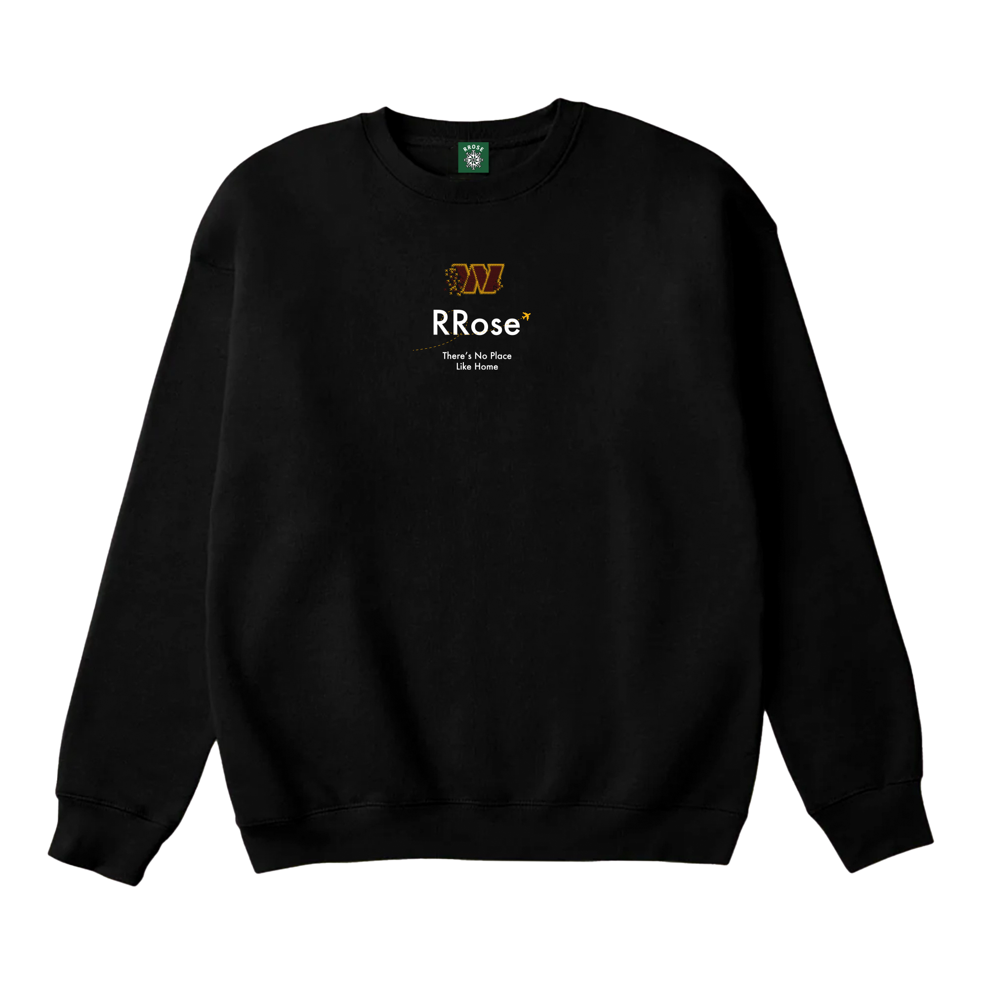 HAIL DMV CREWNECK - (PHANTOM BLACK)