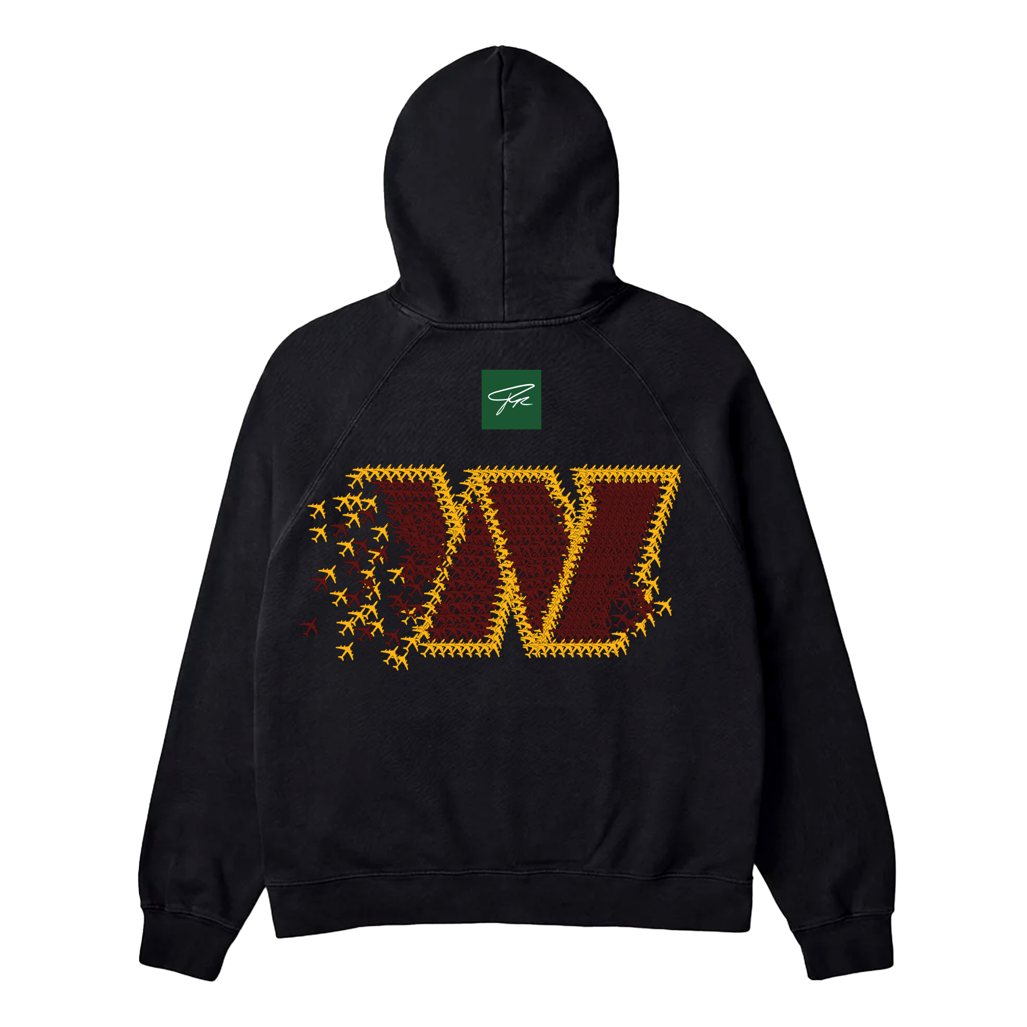 HAIL DMV HEAVYWEIGHT HOODIE - (PHANTOM BLACK)
